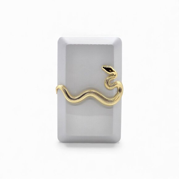 Kilian The Dawn Coffret Hard Case Metal Snake Clutch in White - New - Picture 2 of 6